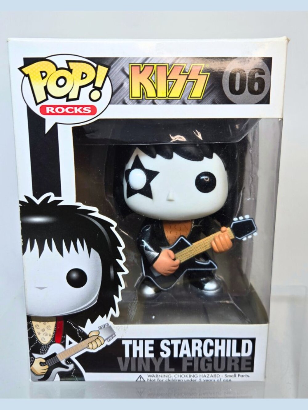 Funko POP! Rocks Kiss Starchild 06 Stanley Vinyl Figure Original Vaulted As Is